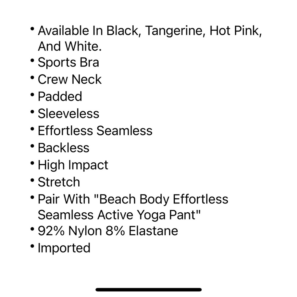Beach Body Effortless Seamless Sports Bra and Yoga Pants Set - Picture 5 of 8